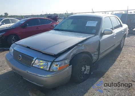2005 Mercury Grand Marquis Gs from USA, damaged, VIN 2MEFM74W25X641728